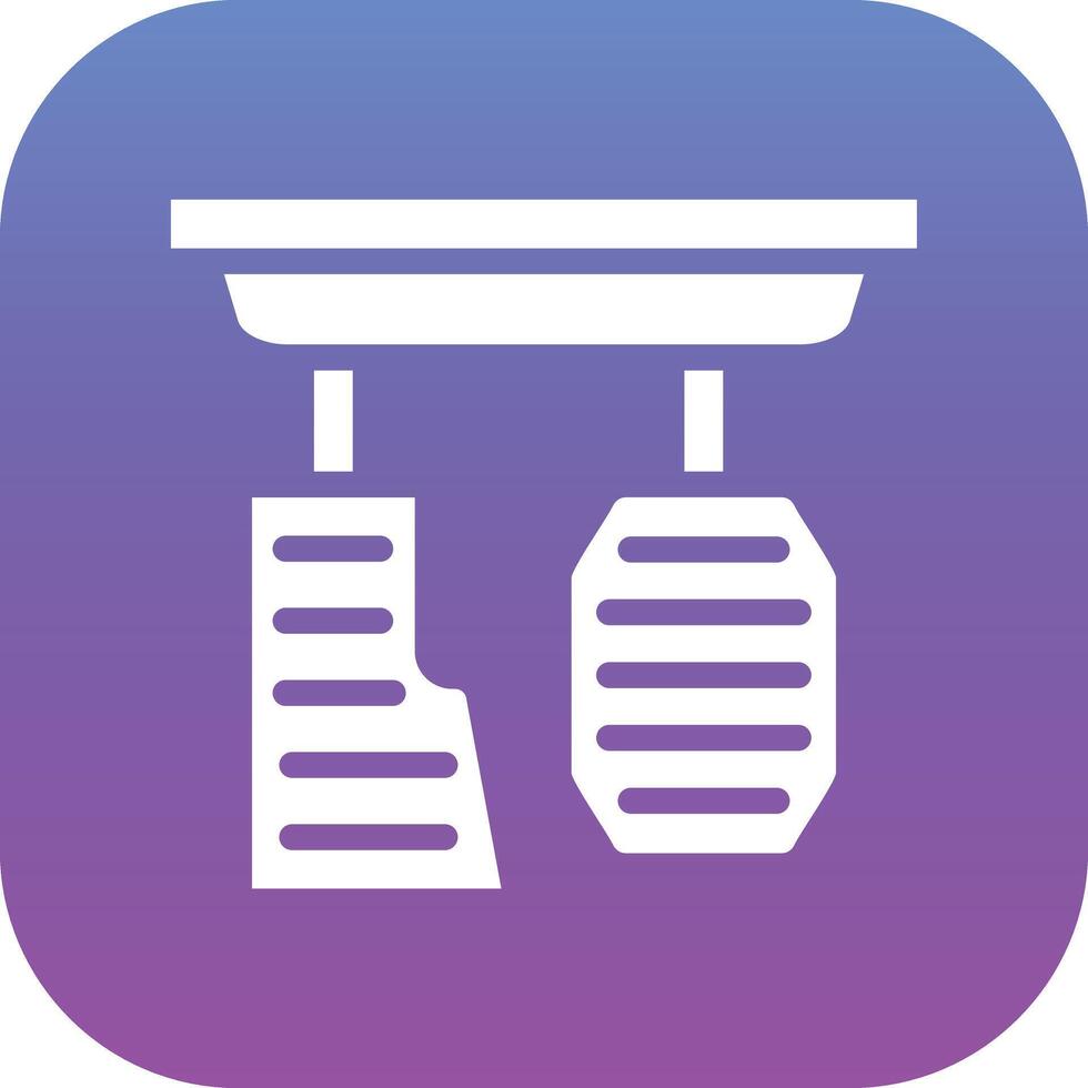 Car Pedal Vector Icon