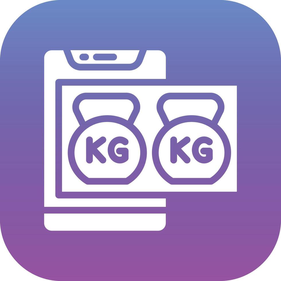 Kettlebell Vector Icon
