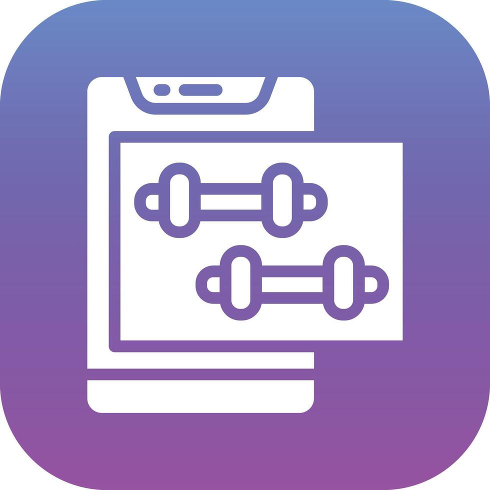 Dumbbells Vector Icon