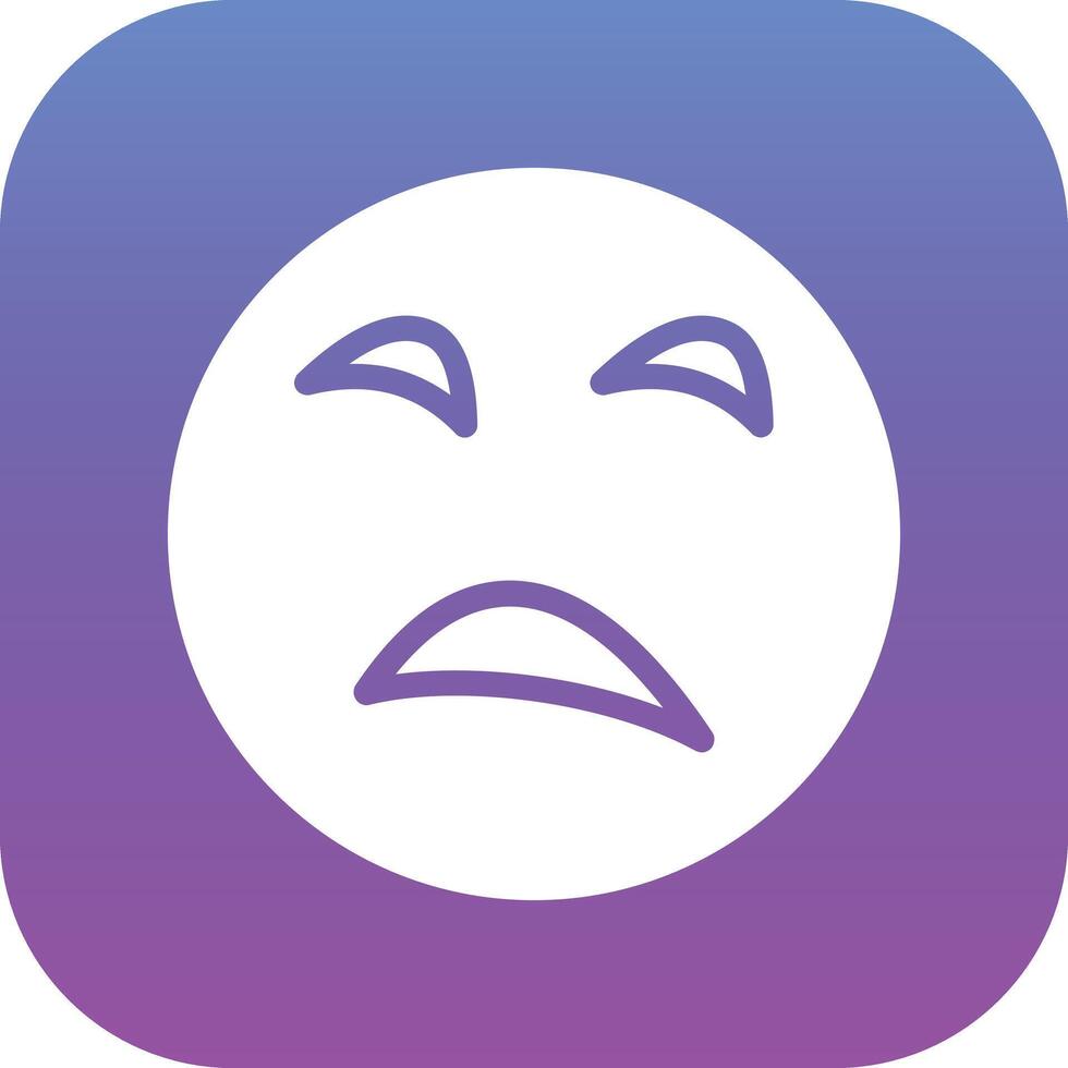 Unamused Face Vector Icon