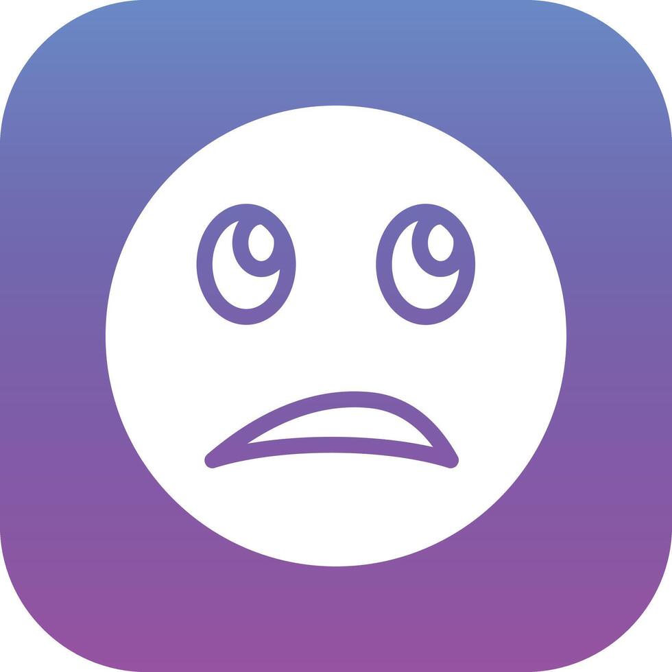 Face with Rolling Eyes Vector Icon