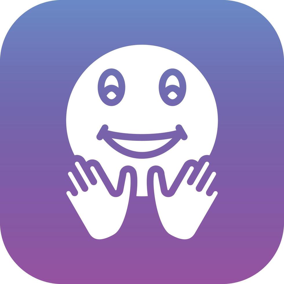 Hugging Face Vector Icon
