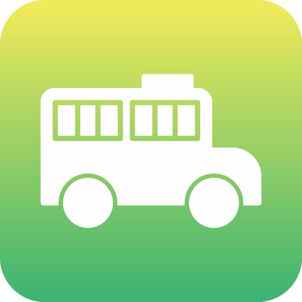 prisión autobús vector icono