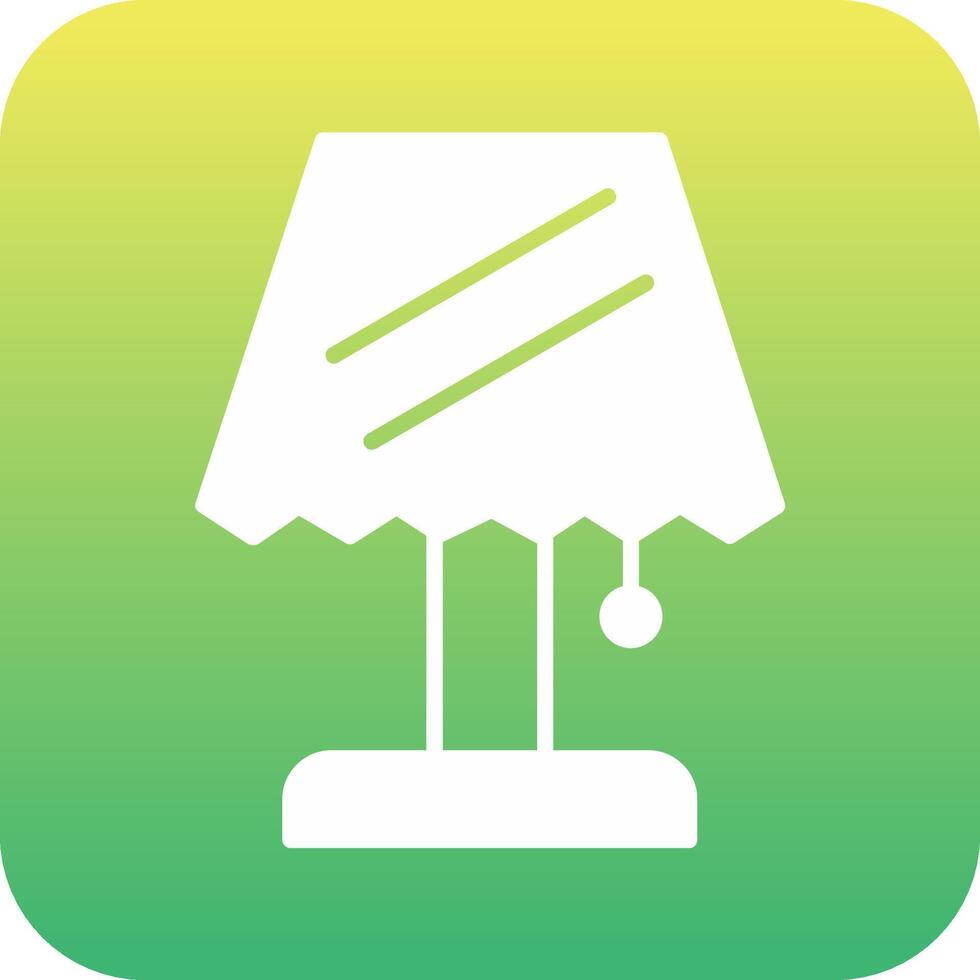Table Lamp Vector Icon