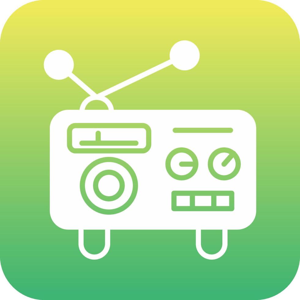 Radio Vector Icon