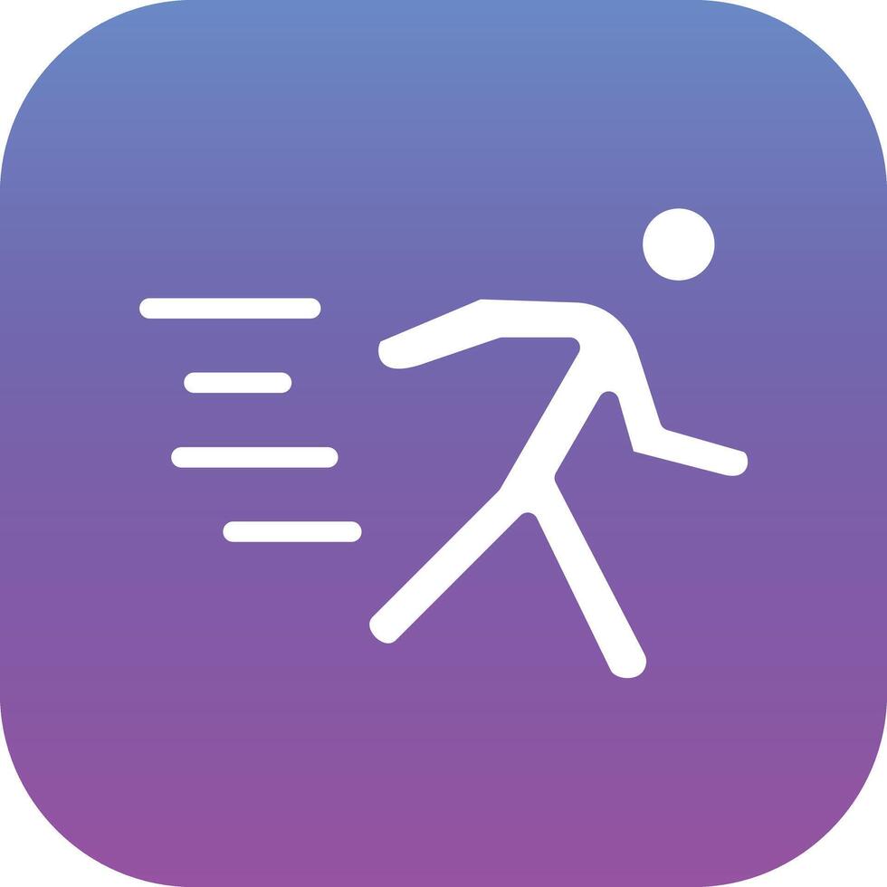 Running Person Vector Icon