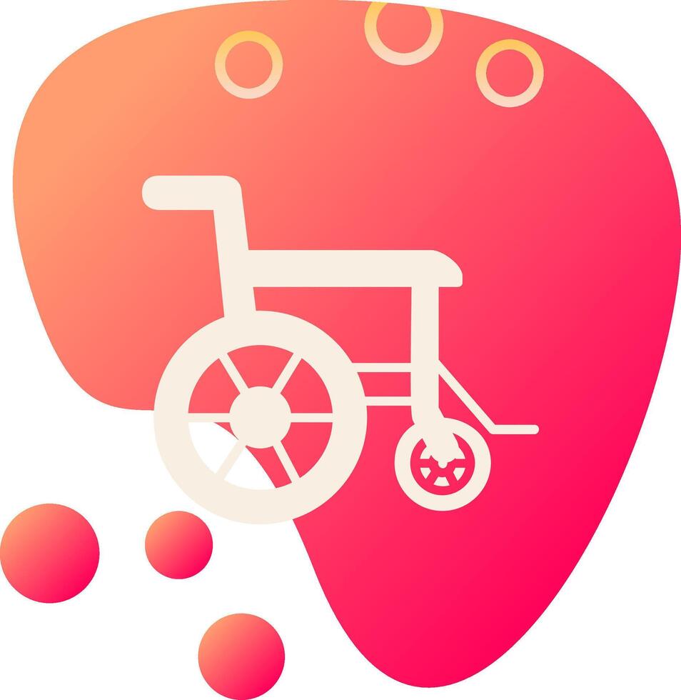 Wheelchair Vector Icon