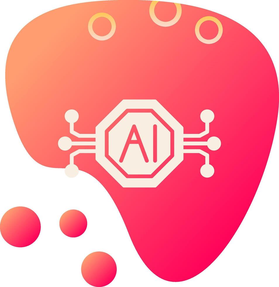 Artificial Intelligence Vector Icon