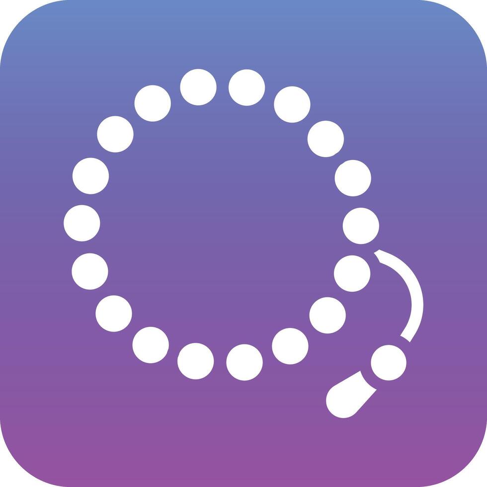 Tasbih Vector Icon