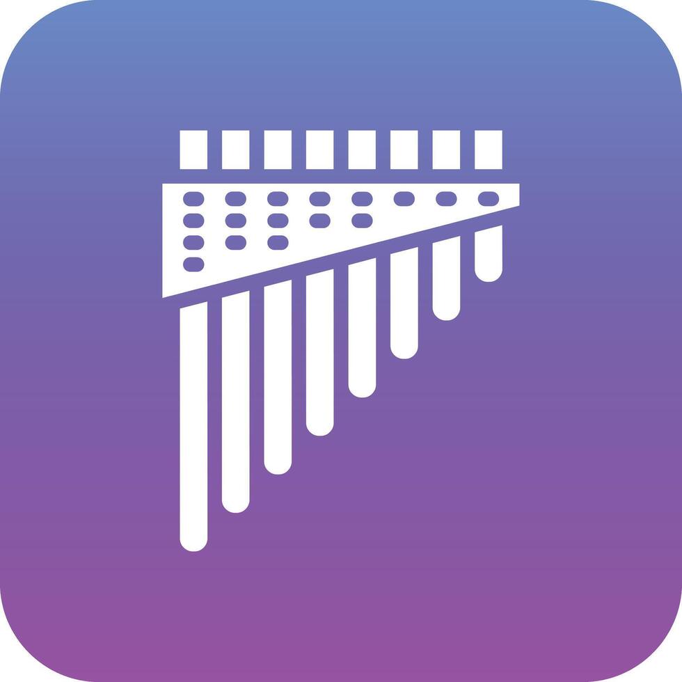 Pan Flute Vector Icon