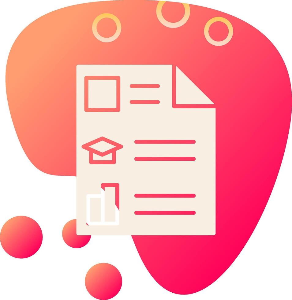 Curriculum Vitae Vector Icon
