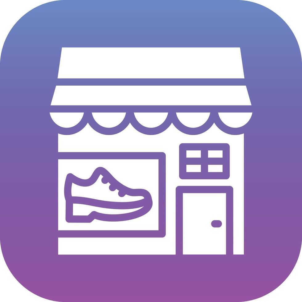 Shoe Shop Vector Icon