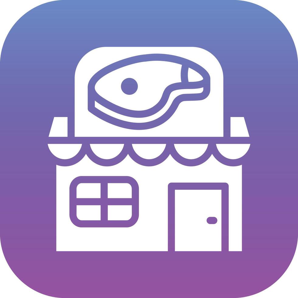 Butcher Shop Vector Icon