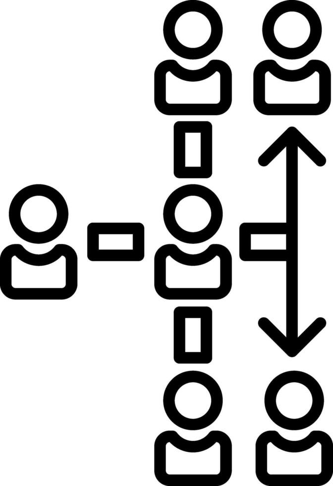 Hierarchy Vector Icon