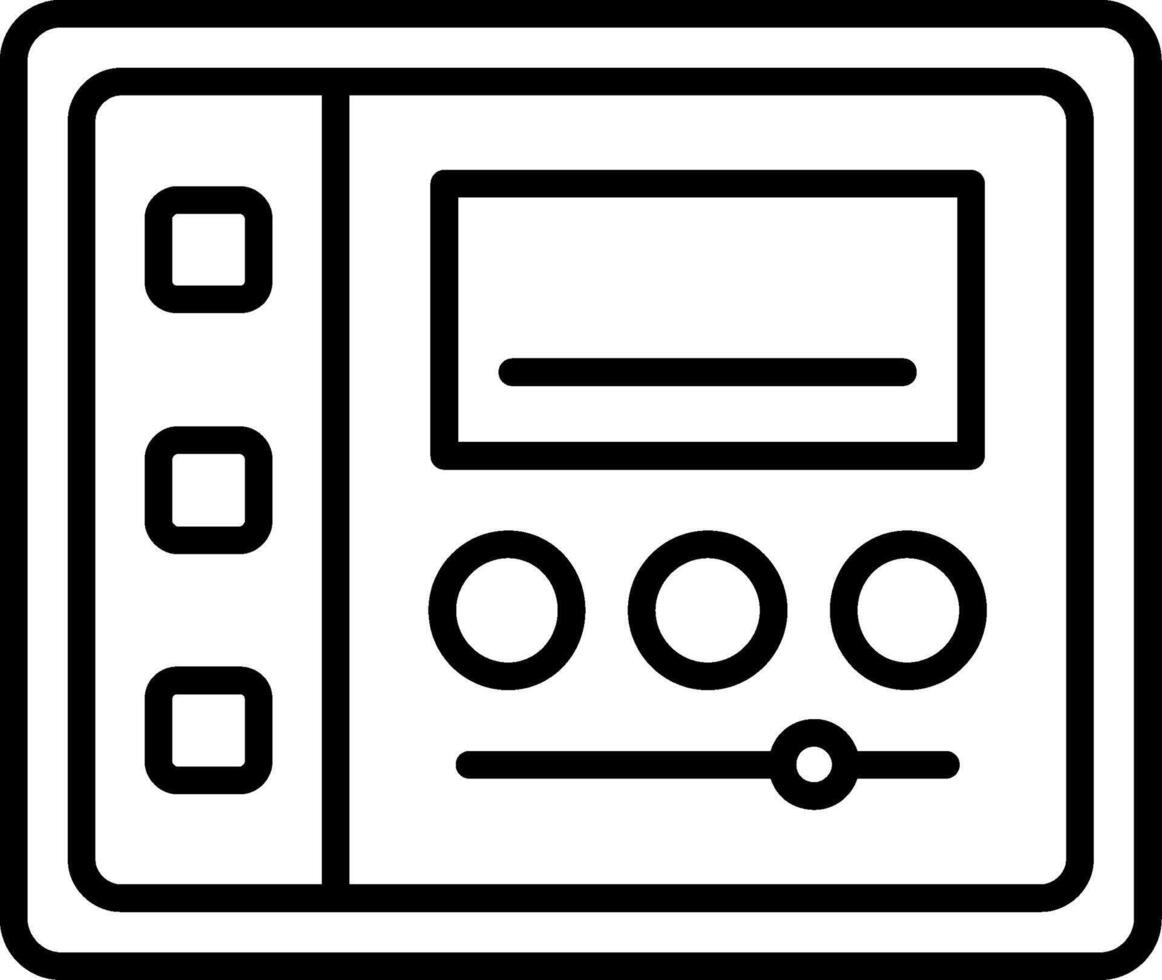 Panel Vector Icon