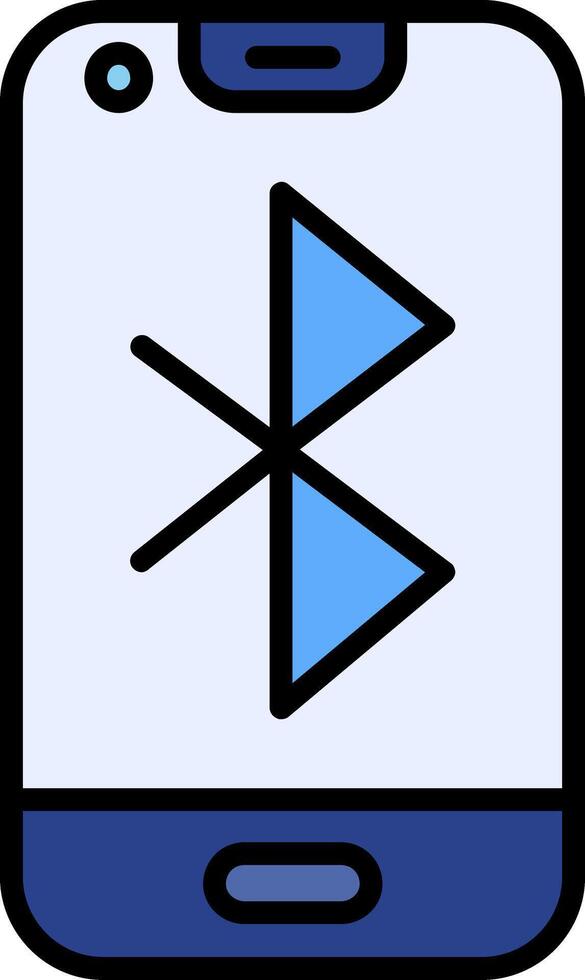 icono de vector de bluetooth