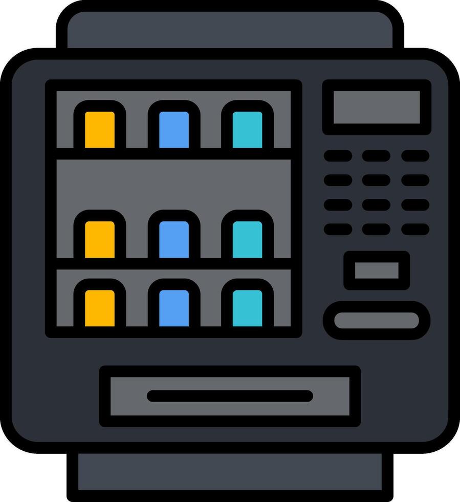 Vending Machine Vector Icon