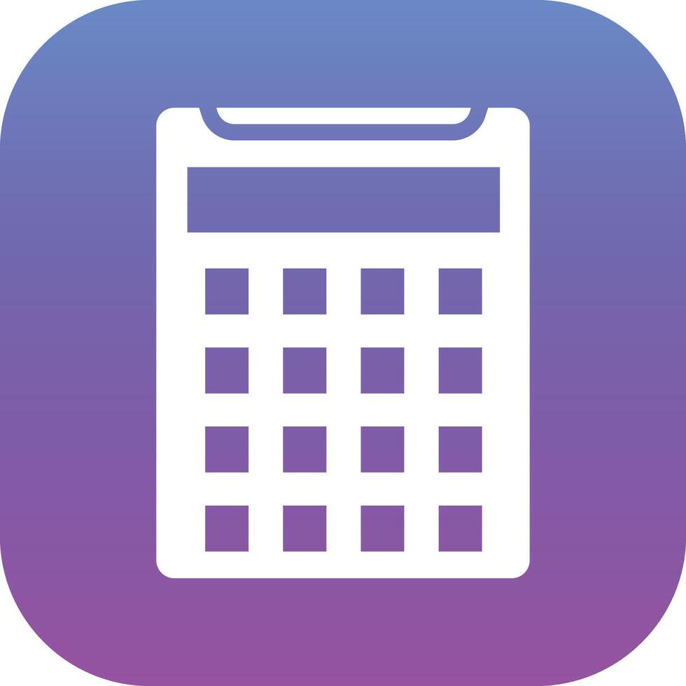 Calculator Vector Icon