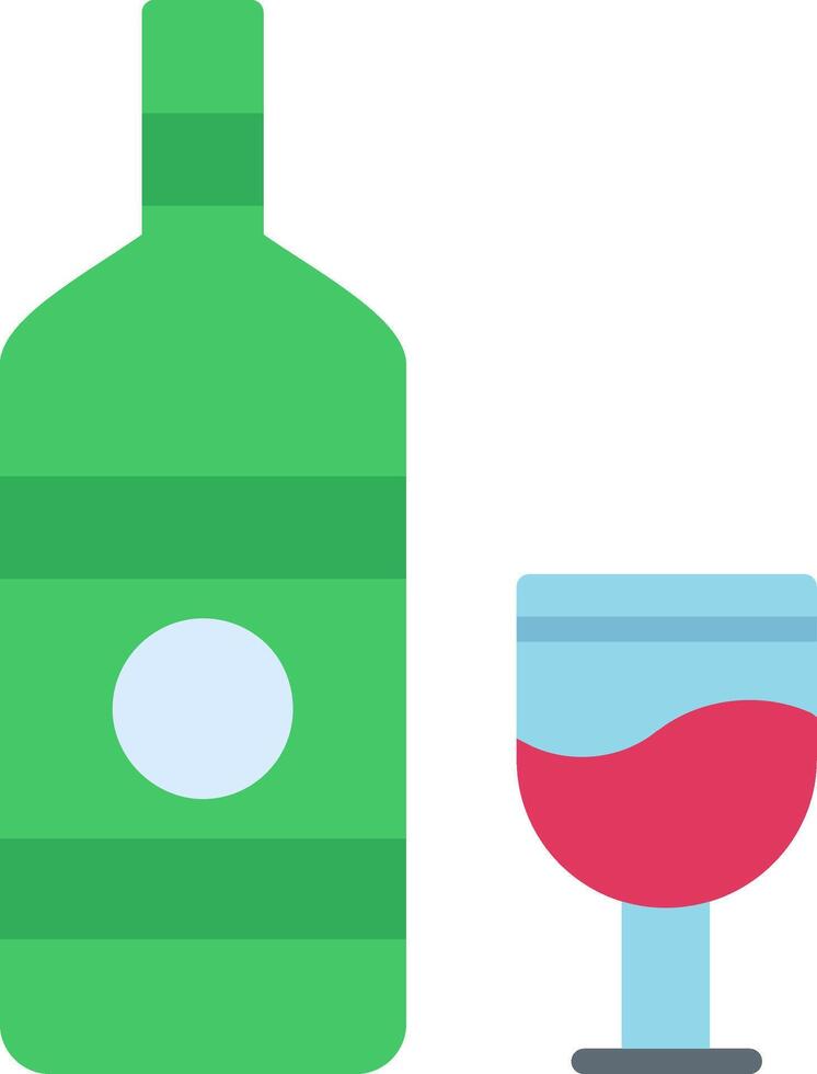 Alcoholic Drink Vector Icon