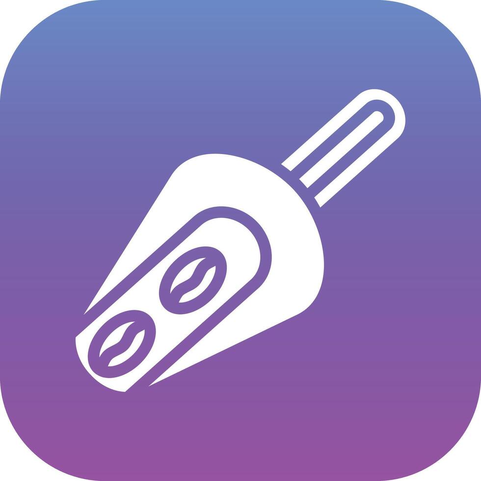 Coffee Scoop Vector Icon