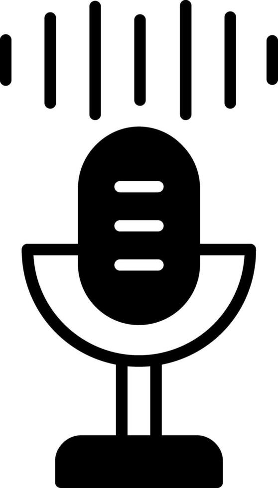 Voice Assistant Vector Icon