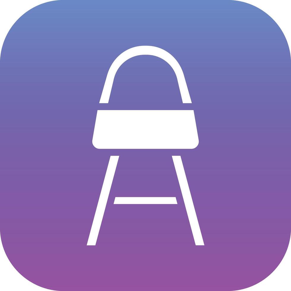 Bar Stool Vector Icon