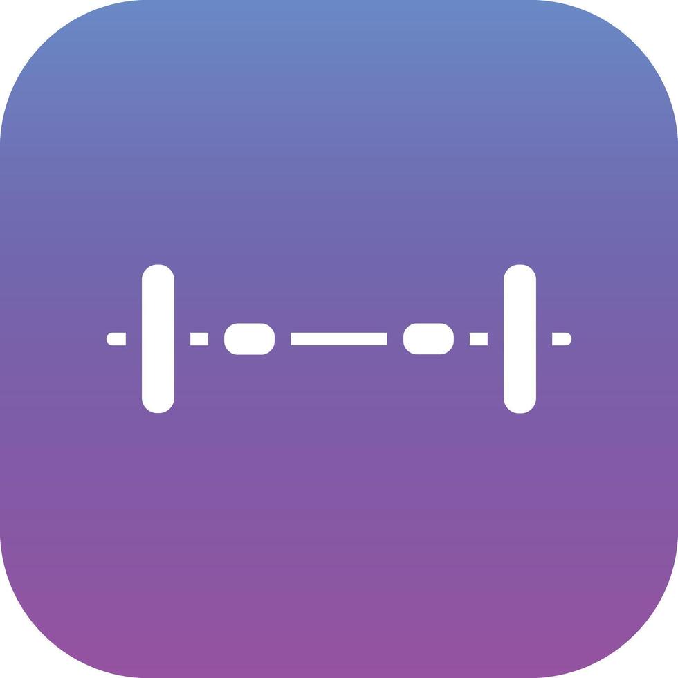 Weight Bar Vector Icon