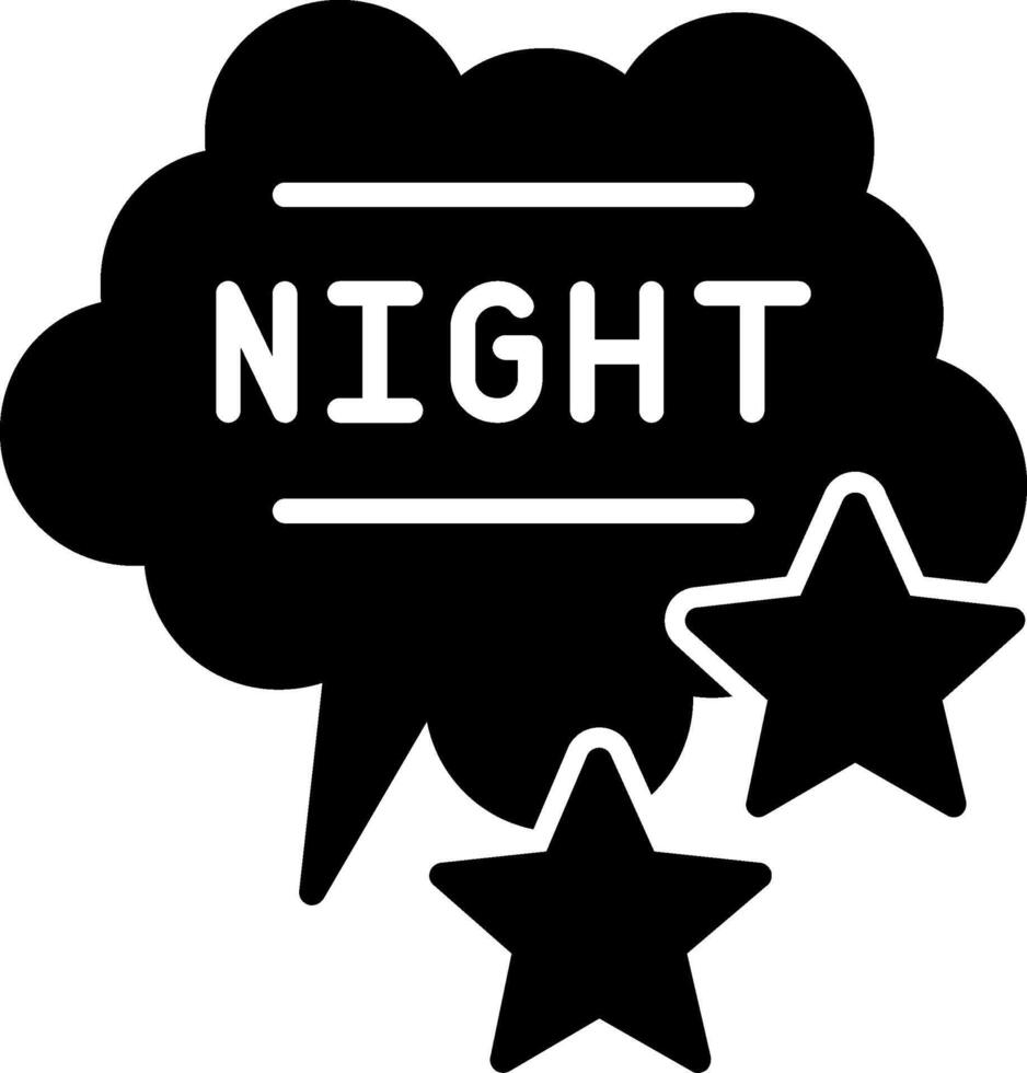 Night Vector Icon