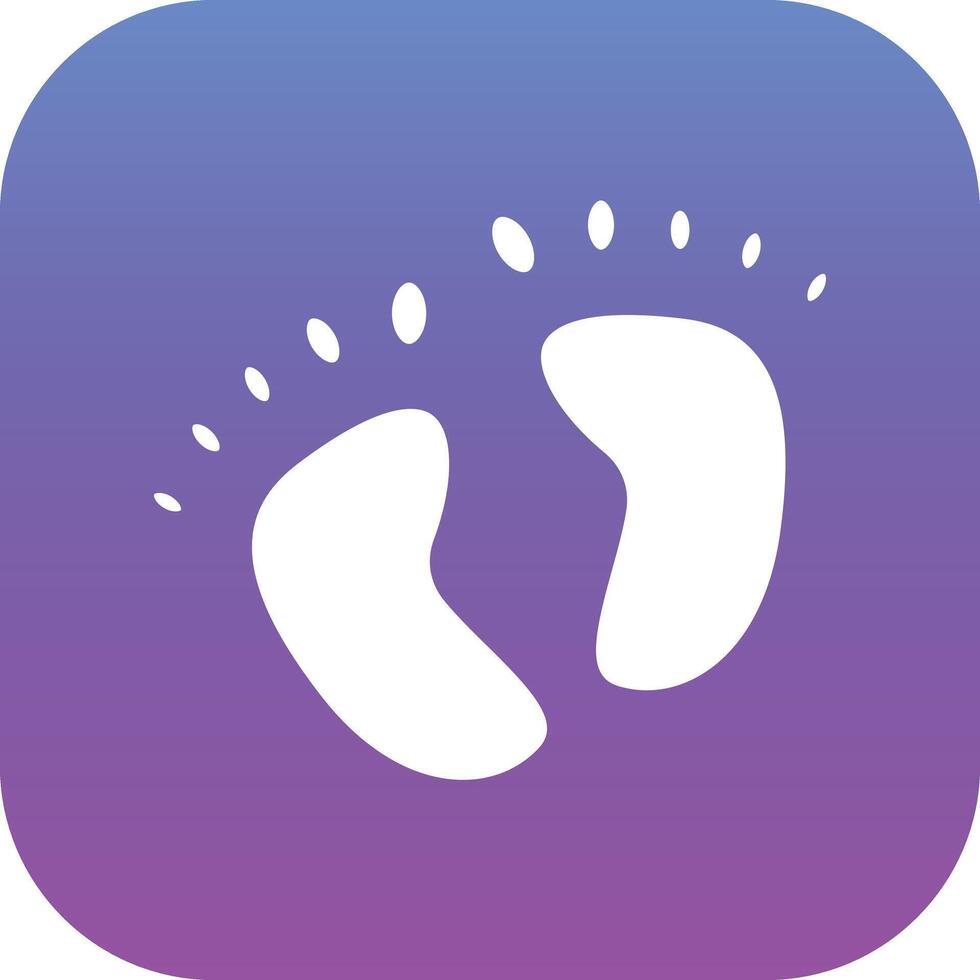 Footprint Vector Icon