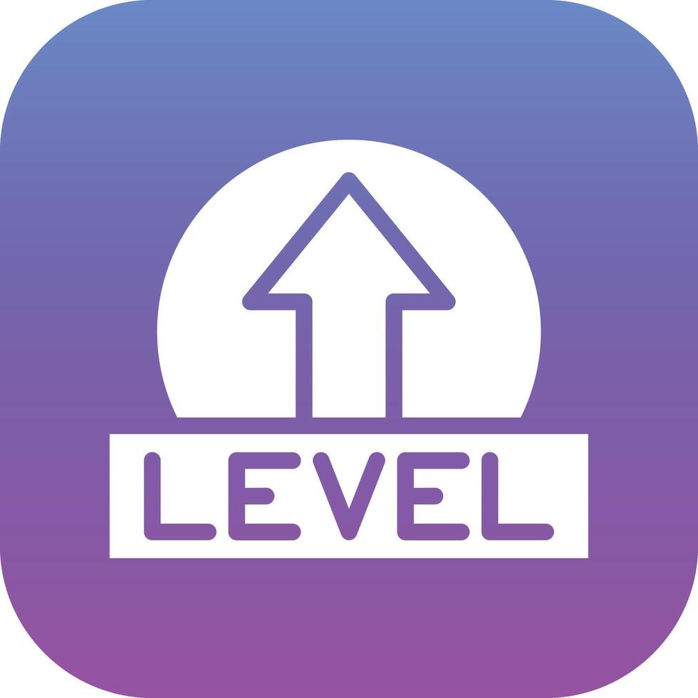 Level Up Vector Icon