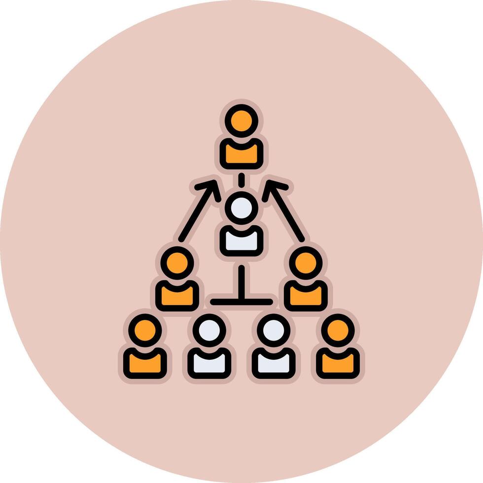 Hierarchy Vector Icon