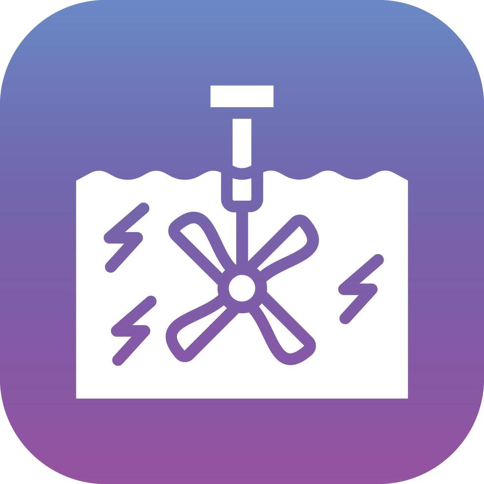 Ocean Energy Vector Icon