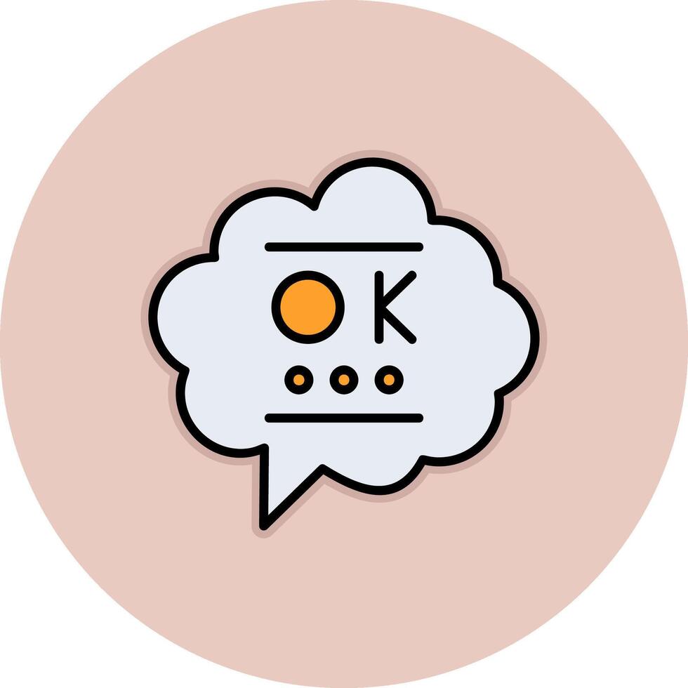 Ok Vector Icon