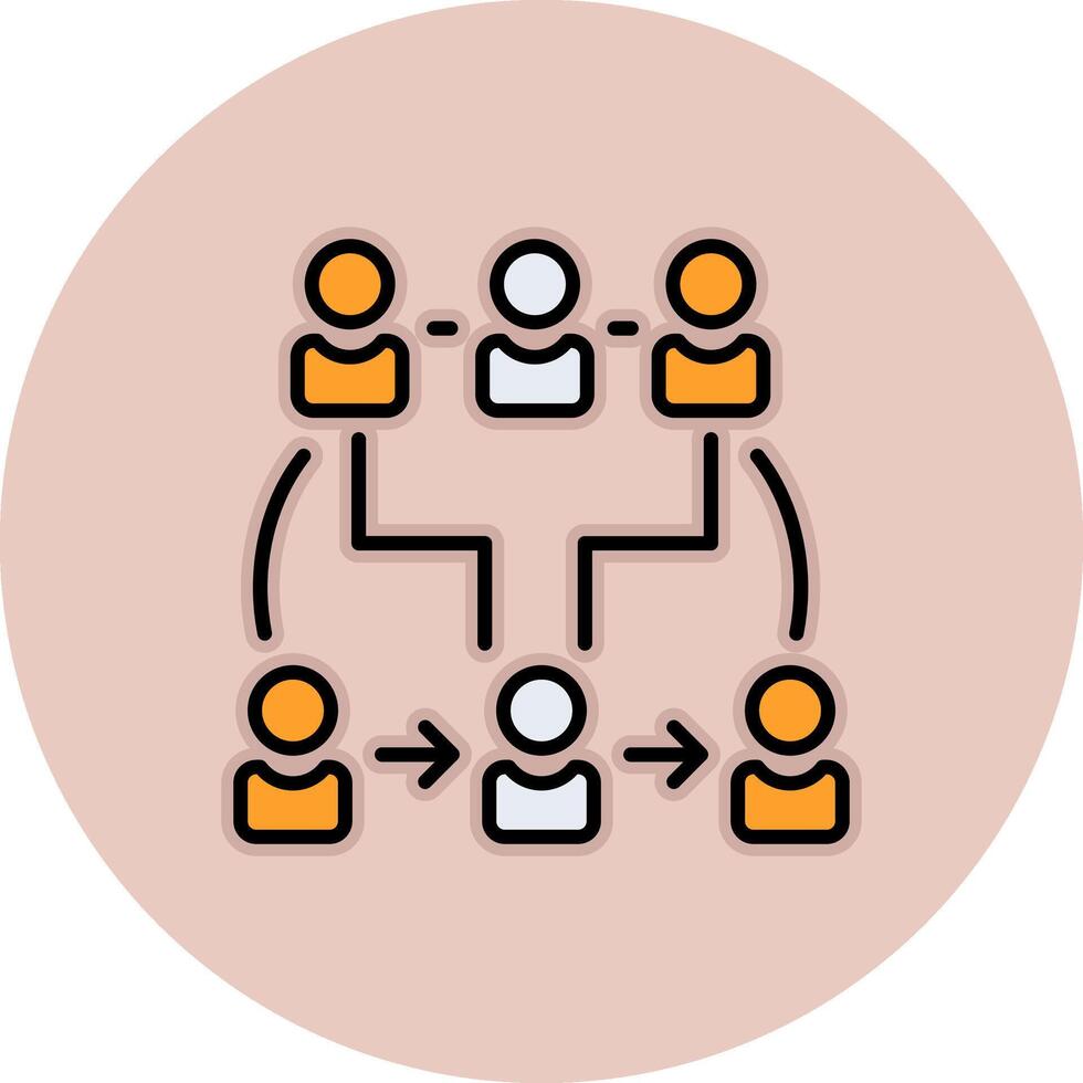 Hierarchy Vector Icon