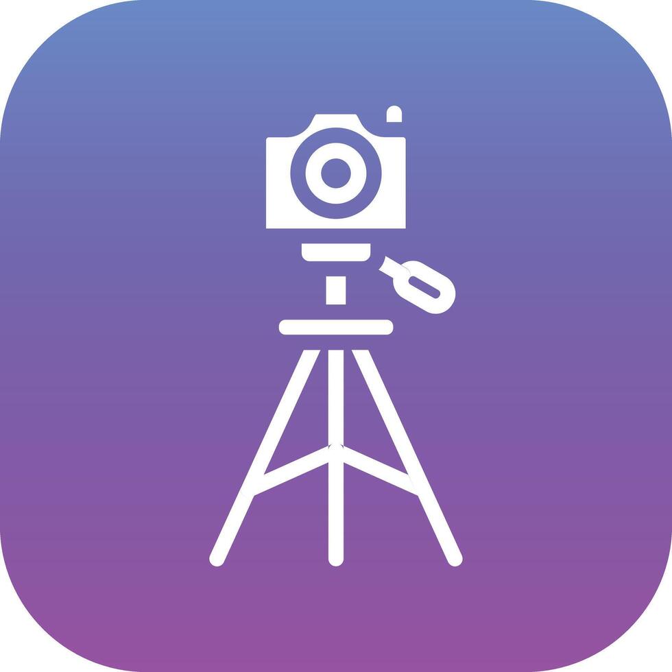 Tripod Camera Vector Icon
