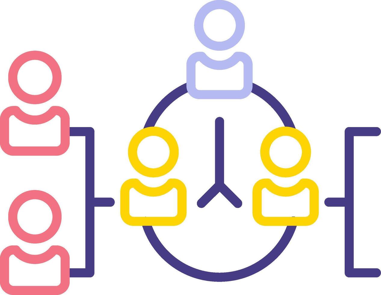Hierarchy Vector Icon