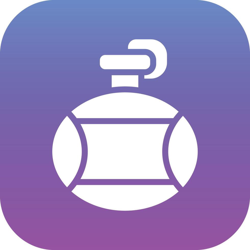 Water Flask Vector Icon