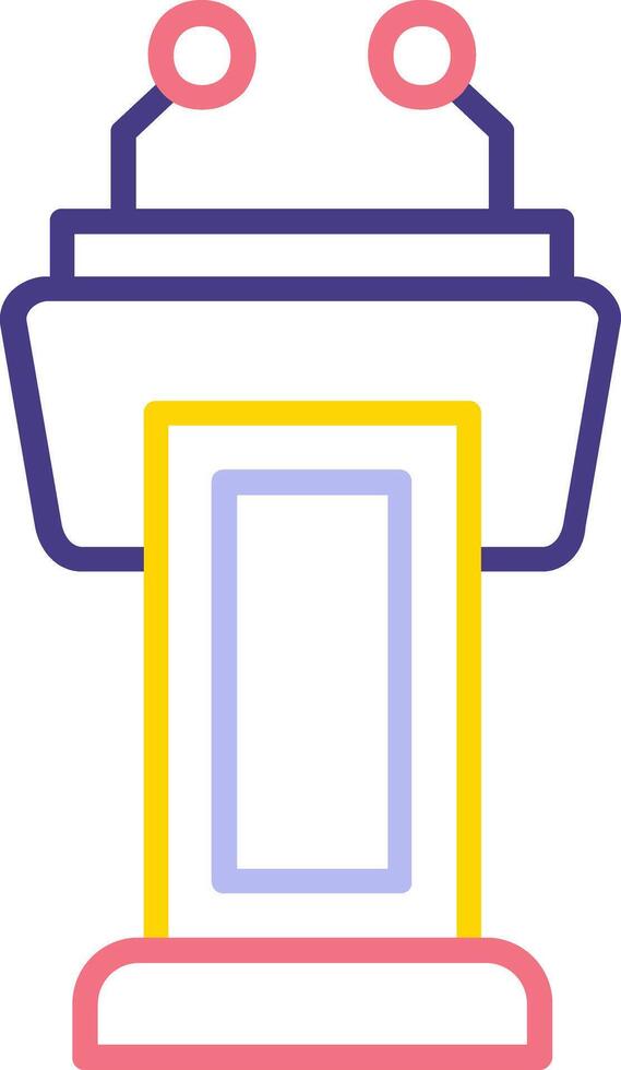 Podium Vector Icon
