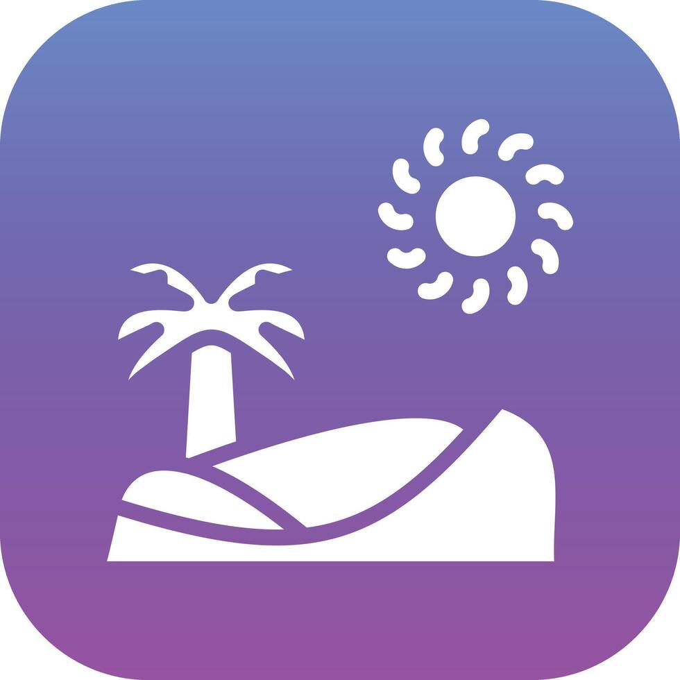 Desert Vector Icon