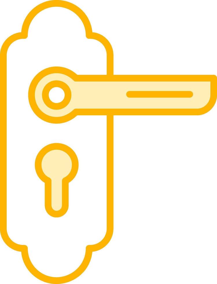 Door Knob Vector Icon