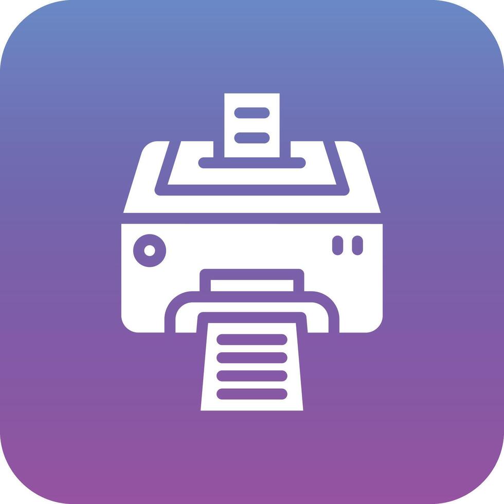 Printer Vector Icon