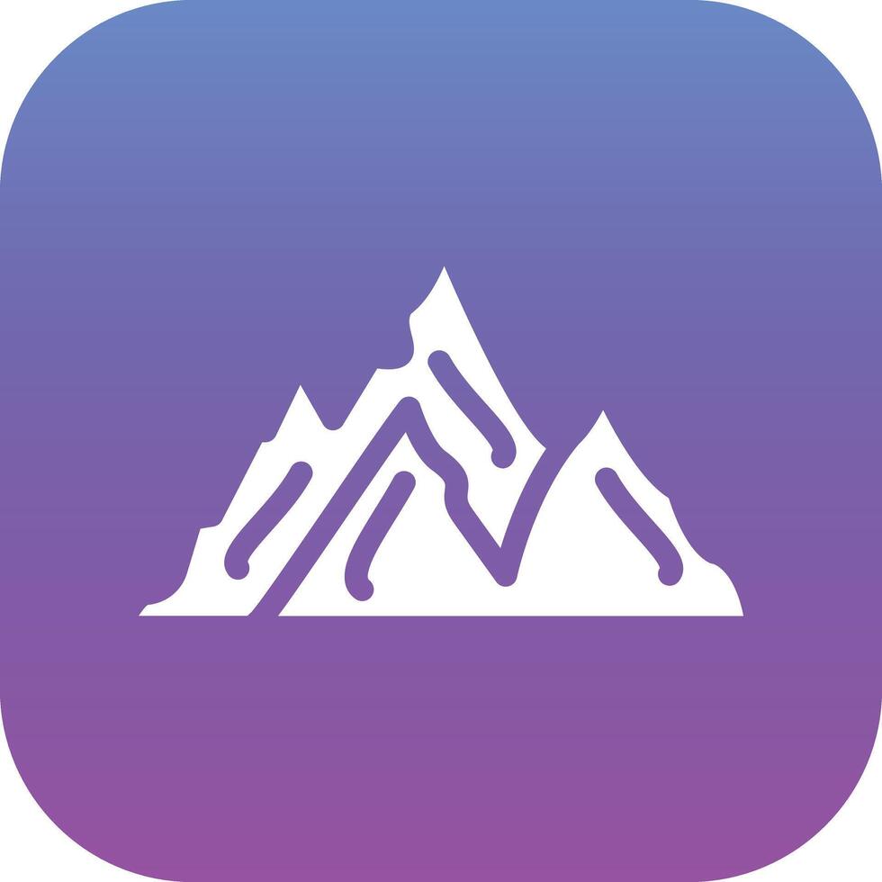 Mountains Vector Icon