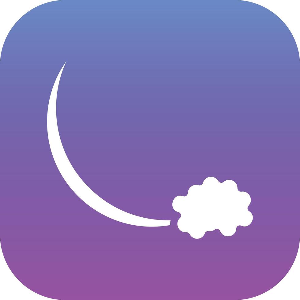 icono de vector de luna nueva