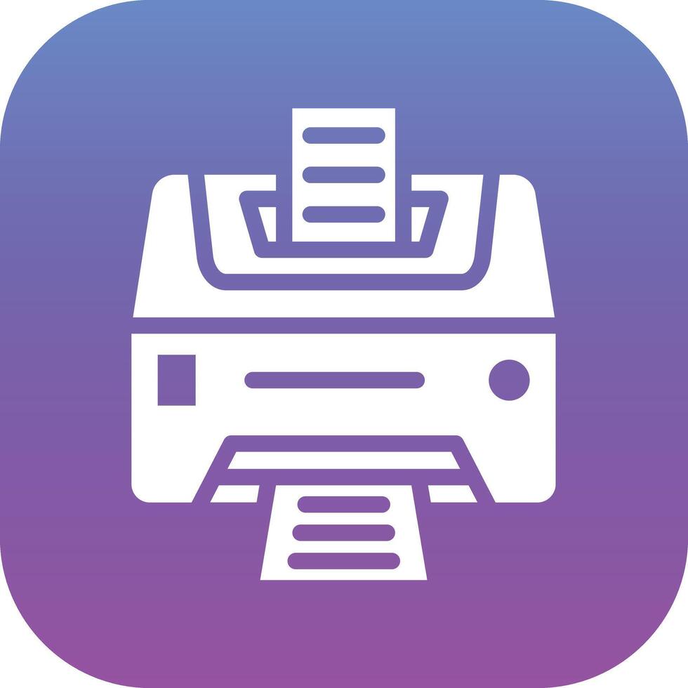 Printer Vector Icon