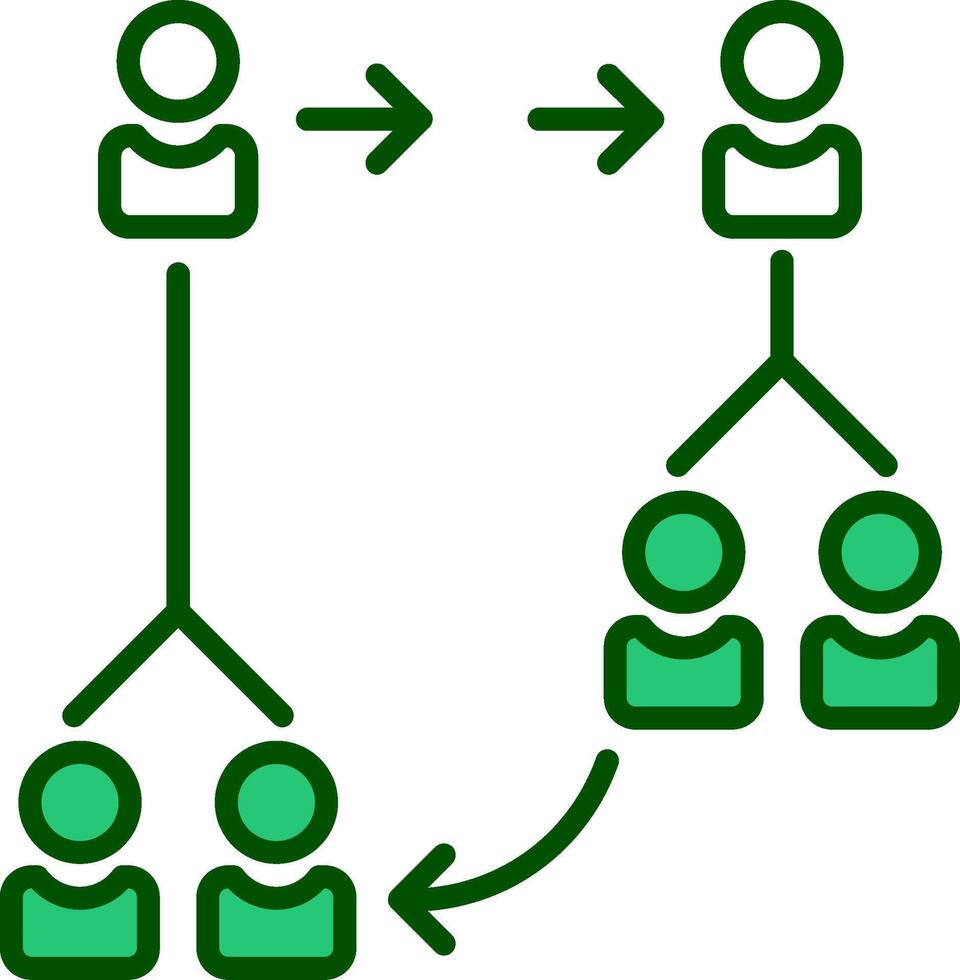 Hierarchy Vector Icon