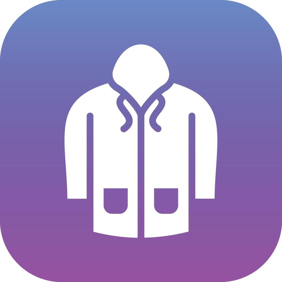 Raincoat Vector Icon