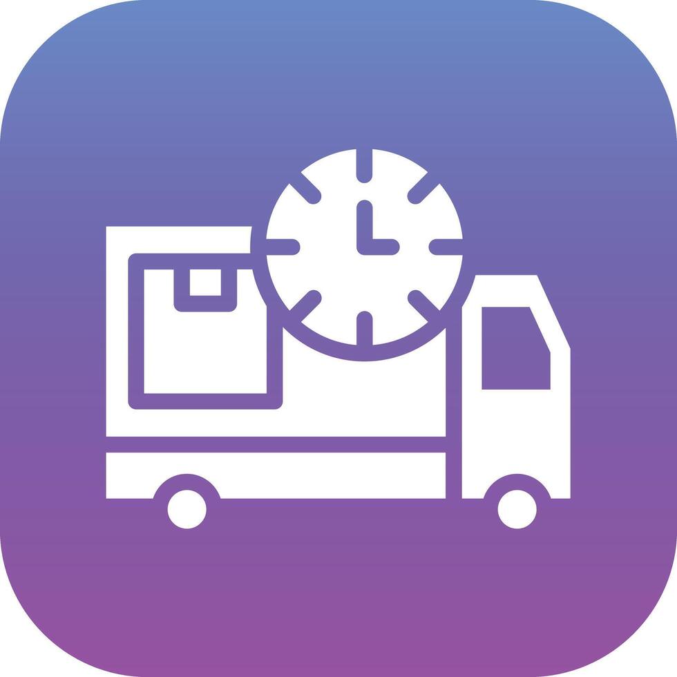 Delivery Time Vector Icon
