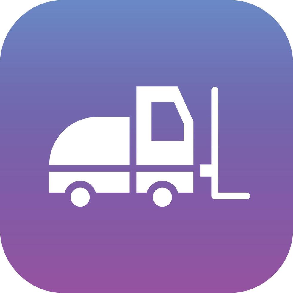 Forklift Vector Icon