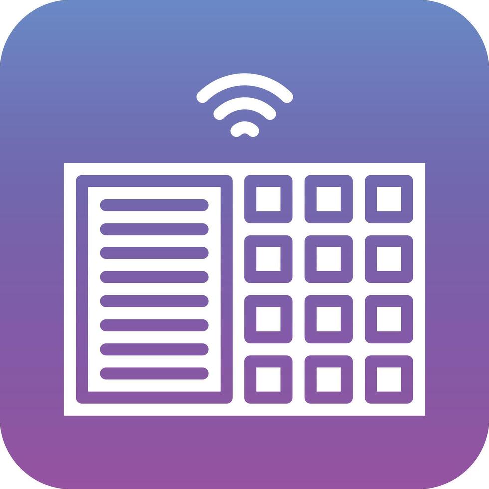 Burglar Alarm Vector Icon