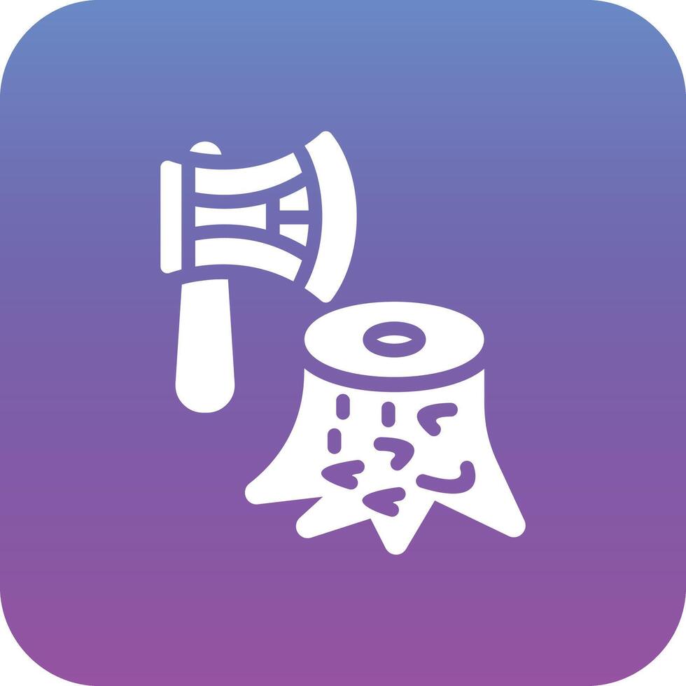 Deforestation Vector Icon
